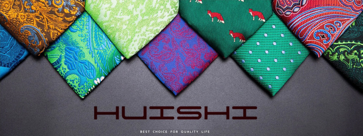 Corbata de seda 100% con diseño floral de Paisley para hombre con pañuelo de bolsillo, pasador de corbata y gemelos en caja de regalo