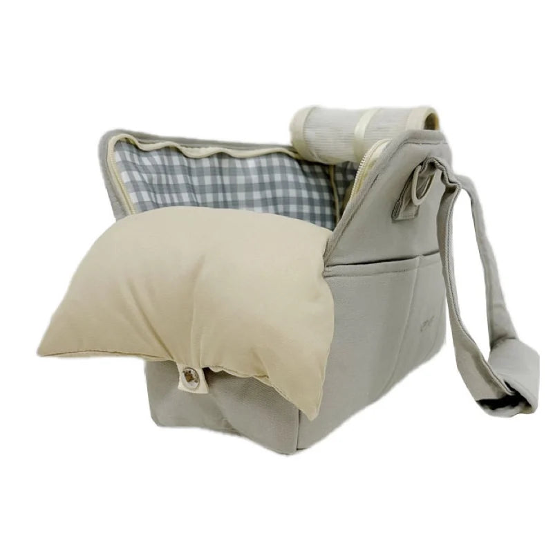 Bolso de hombro portátil para perros, bolsa de viaje para mascotas para Chihuahua, Yorkshire y perros pequeños