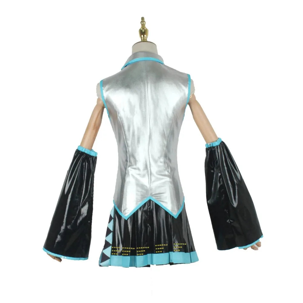 Vocaloid Virtual Singer Cosplay Costume – Full Set | Virtual Idol Anime Role Play Outfit for Adult Unisex (Halloween / Comic Con)