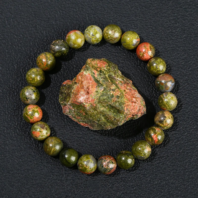 Bracelet en perles de lapis-lazuli naturel, de quartz et d'améthyste – Bijou énergétique de guérison Reiki en cristal pour hommes et femmes