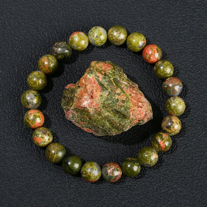 Bracelet en perles de lapis-lazuli naturel, de quartz et d'améthyste – Bijou énergétique de guérison Reiki en cristal pour hommes et femmes