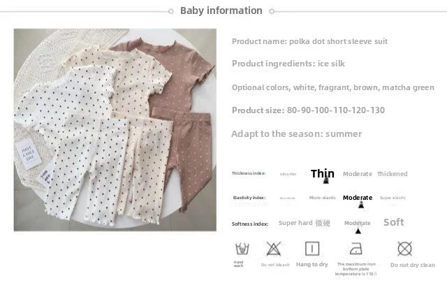 Korean Style Girls Summer Pajama Set – Floral Print Short Sleeve T-Shirt & Shorts Outfit for Kids 1–8 Years