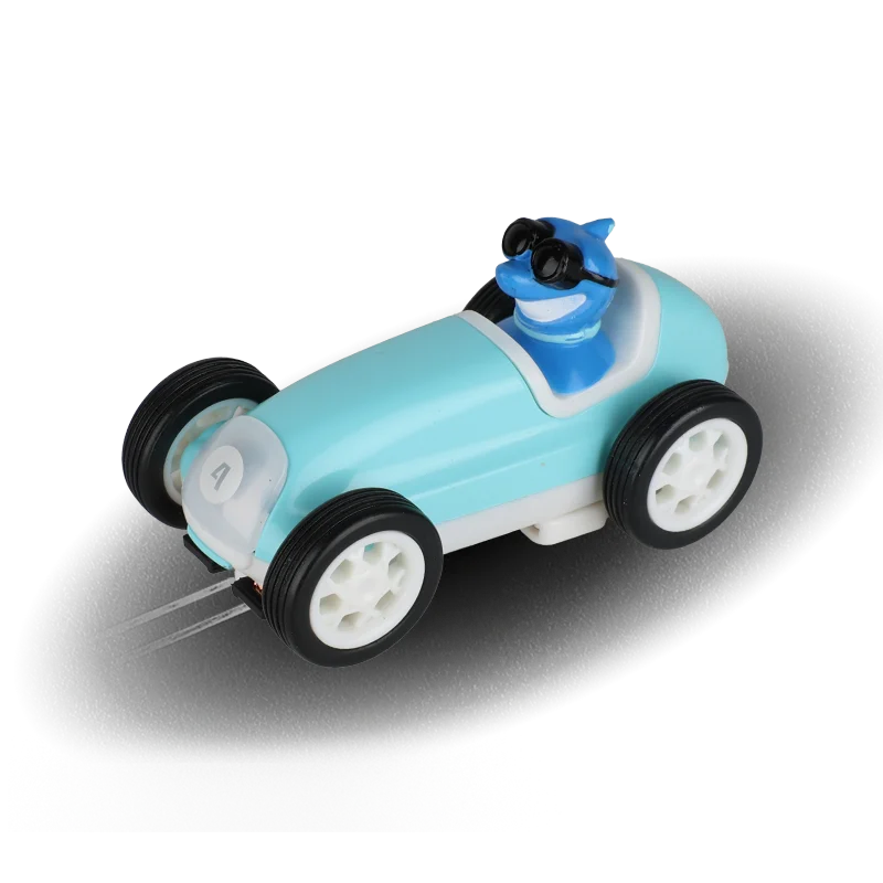 Voiture de slot analogique 1:64 pour Carrera GO et Scalextric – Voiture de course électrique à grande vitesse, véhicule jouet de piste de course de police