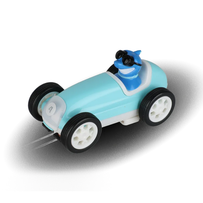 Voiture de slot analogique 1:64 pour Carrera GO et Scalextric – Voiture de course électrique à grande vitesse, véhicule jouet de piste de course de police
