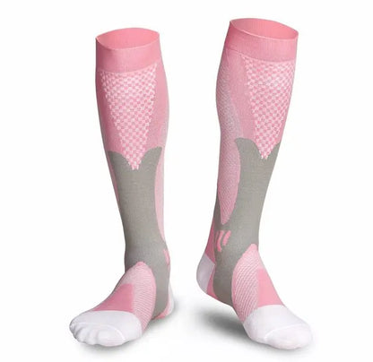 Compression Socks 20–30mmHg Knee High Support Stockings for Men & Women – Running, Cycling & Varicose Vein Relief (EU 36–50)