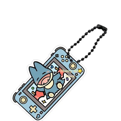 Pokémon Acrylic Keychain – Espeon, Umbreon, Leafeon & Snorlax Double-Sided Bead Chain Pendant