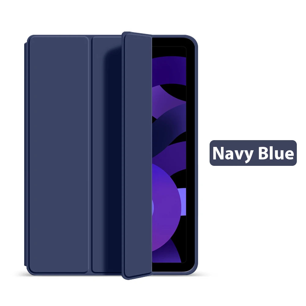 Funda protectora para iPad con soporte para iPad A16 de 11.ª generación, 10.ª generación, iPad Pro 11/13 M4 y M5, Pro 12.9, iPad Air 11 M3 (2025), Air 4/5 y iPad 7.ª/8.ª/9.ª 10.2