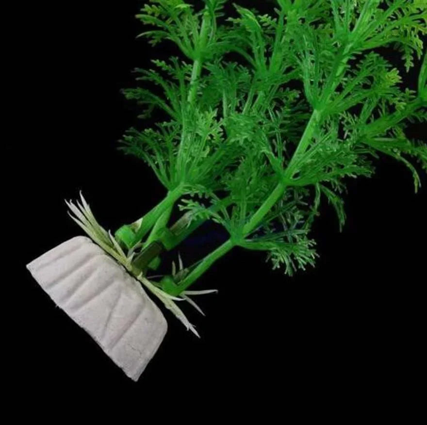 Artificial Green Aquarium Plants – Plastic Water Weed & Grass Decorations for Fish Tanks, Aquatic Landscaping & Aquascaping