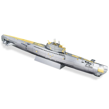 Piececool Kit de Modelo de Acorazado de Metal 3D – HMS Hood y Richelieu, Rompecabezas de Ensamblaje, Juguete Educativo para Adolescentes y Coleccionistas