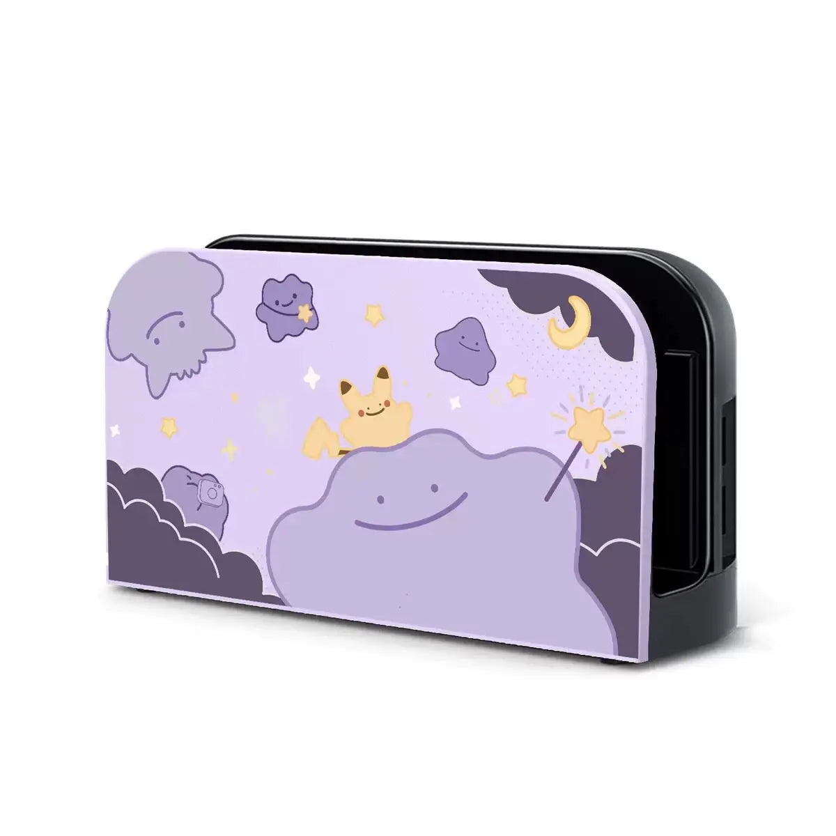 Pokémon Nintendo Switch 2 Protective Case – Split Ditto & Pikachu Anti-Scratch Cover for NS2 Console & Gaming Accessories