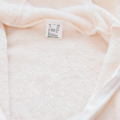 Mameluco con capucha de oso para bebé recién nacido – Traje de mono de una pieza de manga larga para bebés y niñas