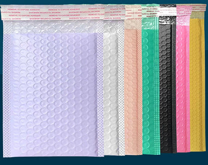 Lot de 50 enveloppes à bulles violettes – Enveloppes matelassées auto-adhésives pour un emballage, un envoi et des commandes e-commerce sécurisés