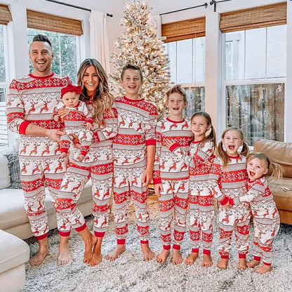Mommy & Me Christmas Pajamas Set 2026 – Soft Cute 2-Piece Family Sleepwear for Adults & Kids, Matching Xmas Look Holiday Outfits