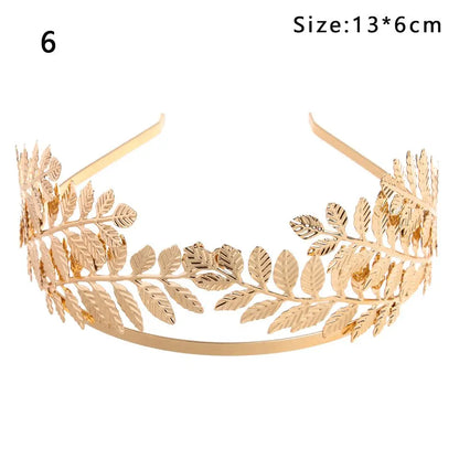 Luxury Floral Bridal Hair Comb with Gold Leaves – Crystal Wedding Hair Accessory for Brides & Prom