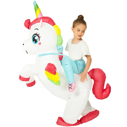 Kids’ Dinosaur Inflatable Costume – Fun Cosplay Party Outfit for Boys & Girls, Halloween, Christmas, Purim & Dress-Up Events
