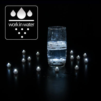 Mini luces LED para globos – Pequeñas luces redondas para globos, bodas, Navidad y decoraciones para fiestas