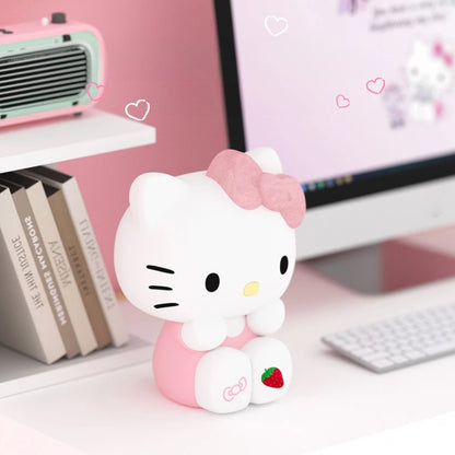 Hello Kitty Night Light – Cartoon Bedside Lamp for Sleeping, Reading & Home Desktop Decor Gift