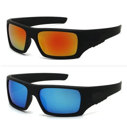 Fashion Square Vintage Sunglasses – Retro Unisex Eyewear for Men & Women with UV400 Protection, Rectangle Frames for Driving & Fishing