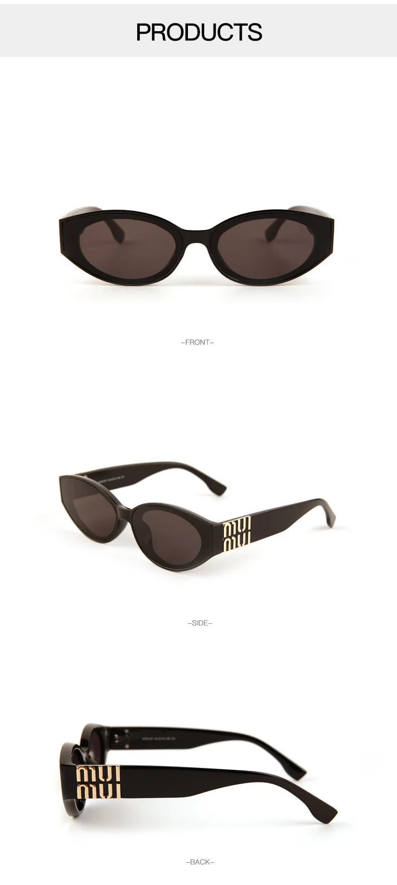 2025 Luxury Oval Sunglasses for Women Men Unisex Designer Fashion Shades UV400 Classic Trend