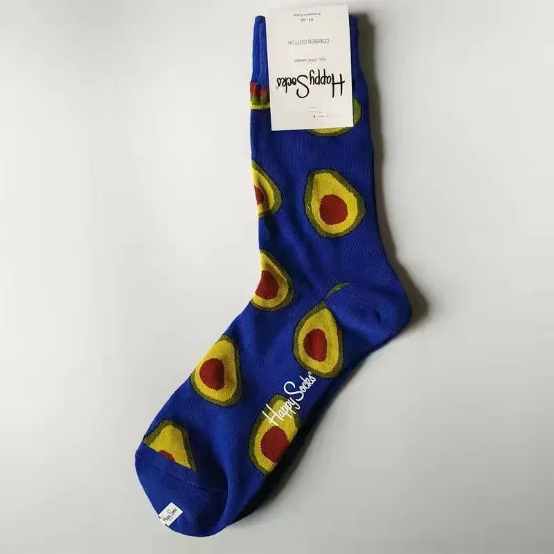 2025 Men’s Classic Crew Socks – Cotton Sports Socks for Comfortable Everyday & Athletic Wear, Sizes 41–46