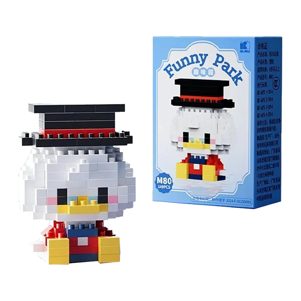 Disney Stitch & LinaBell Building Blocks Set – Cartoon Character Figures, DIY Assembly Bricks & Creative Construction Toy Gift for Kids