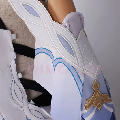 Genshin Impact Skirk Cosplay Costume & Wig – Adult Halloween Party Outfit