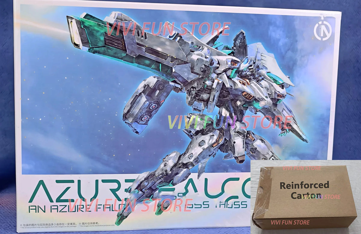 IN ERA+ Azure Falcon TR-2243EX RMD Plastic Model Kit – Infinite Dimension Mecha Assembly Kit, Detailed Robot Collectible Toy for Model Builders