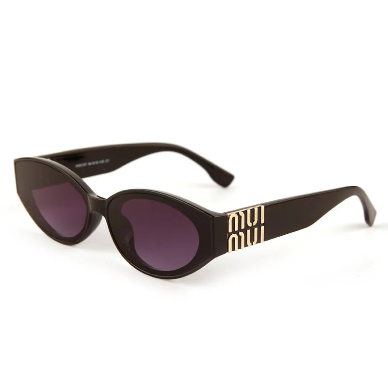 2025 Luxury Oval Sunglasses for Women Men Unisex Designer Fashion Shades UV400 Classic Trend