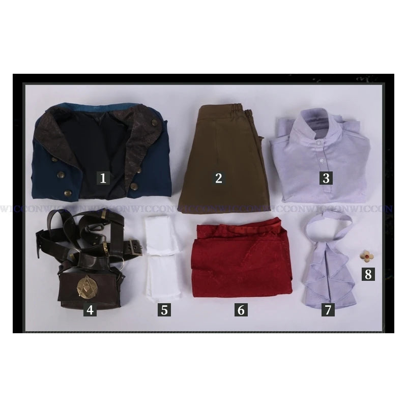 Lies of P Inspired Cosplay Costume – Men’s Puppet Disguise Roleplay Outfit for Halloween, Fantasy & Game Cosplay Events