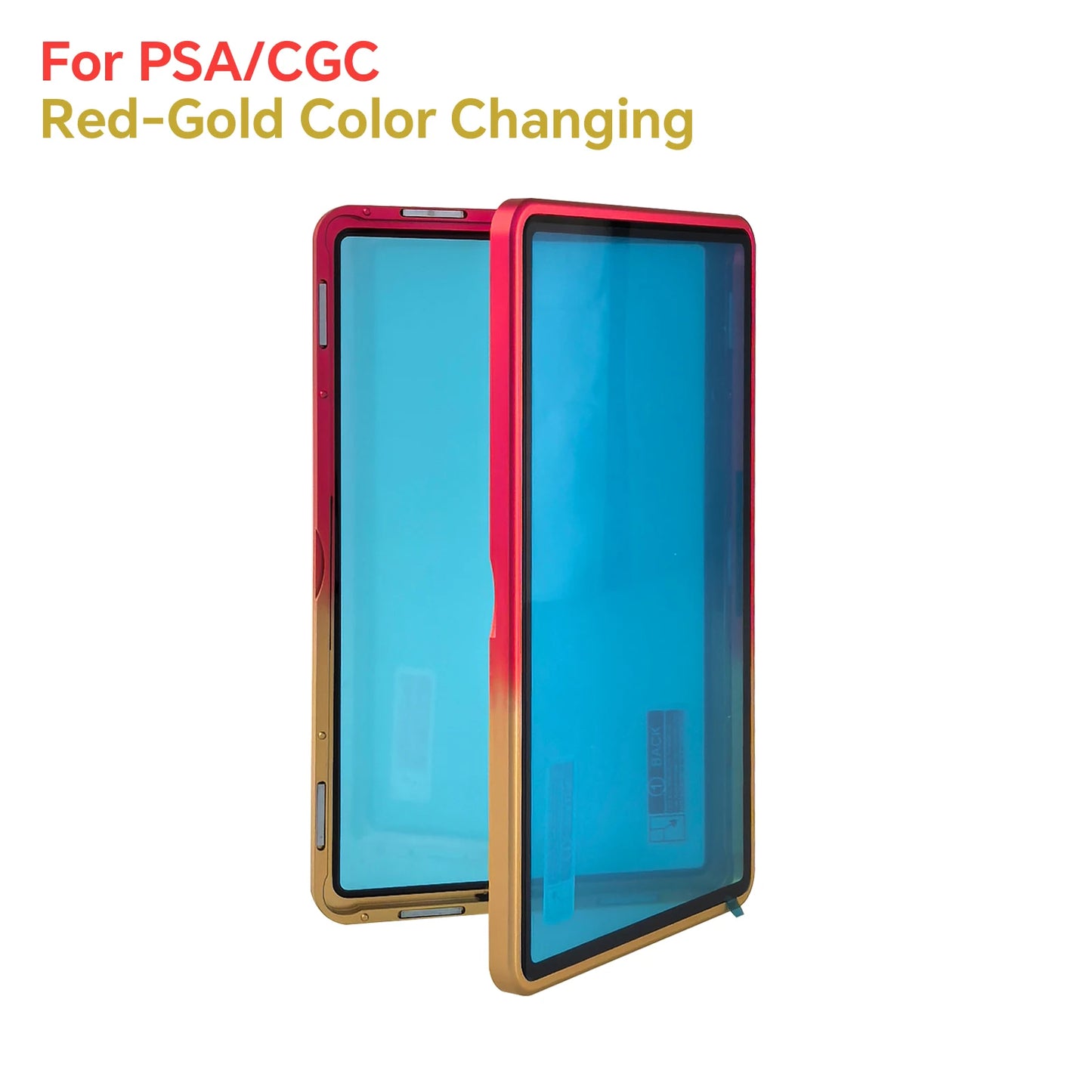 Aluminum Alloy Graded Card Case – PSA/CGC Slab Protector with UV & Scratch Resistant Magnetic Display Box