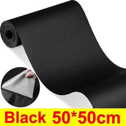 Parche de Cinta Autoadhesiva de Cuero para Reparación de Sofás, Sillones, Asientos de Coche y Muebles
