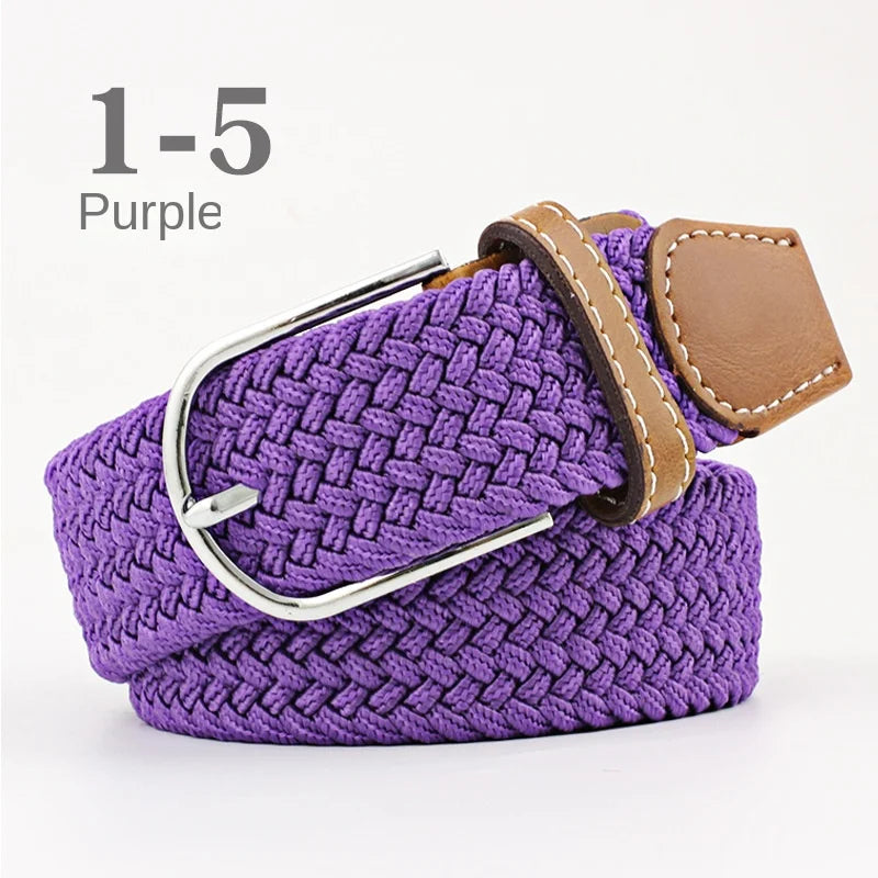 Unisex Canvas Belt Adjustable Nylon Waist Belt for Jeans, Casual & Outdoor Wear (107/120cm)