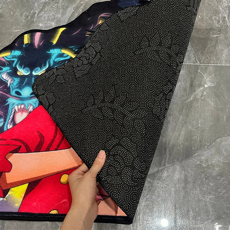 Pokémon Charizard, Blastoise & Venusaur Plush Non-Slip Area Rug – Soft Anime Floor Mat