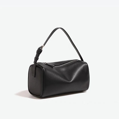Bolso bandolera retro de cuero dividido de los 90 para mujer – Mini bolso de hombro de lujo 2026, bolso de moda de gamuza de piel de vaca suave con correa de un solo hombro para estilo casual y vintage