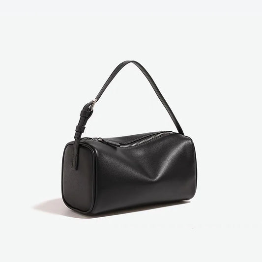 Bolso bandolera retro de cuero dividido de los 90 para mujer – Mini bolso de hombro de lujo 2026, bolso de moda de gamuza de piel de vaca suave con correa de un solo hombro para estilo casual y vintage