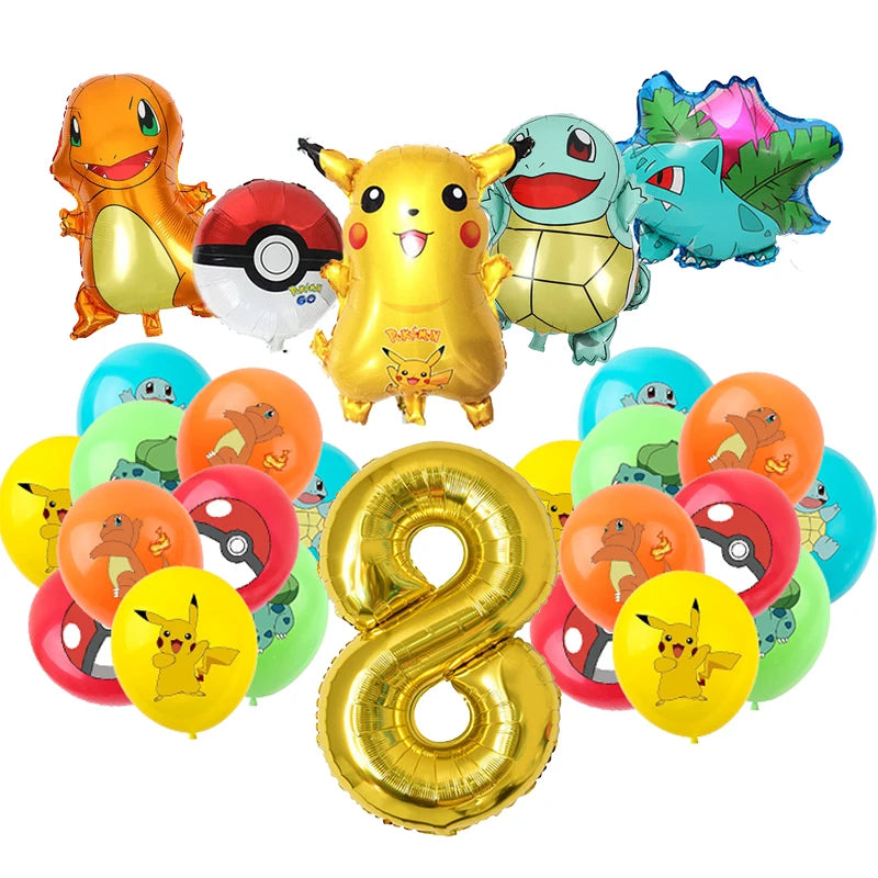 Pokémon Birthday Gift Bags – Pikachu Candy Loot Bags for Party Decorations, Goody Bags & Fillers Supplies