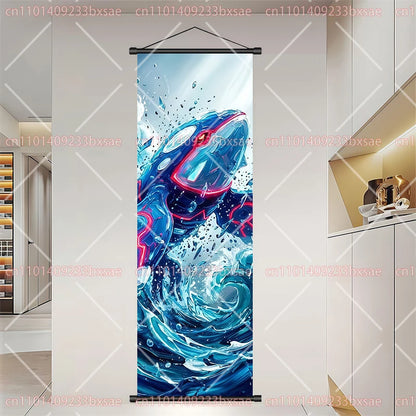 Póster HD de desplazamiento de pared de anime de Pokémon – Dragonite, Gengar, Pikachu, Charizard y legendarios