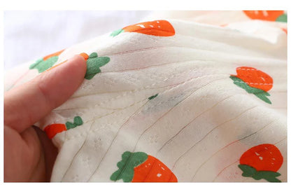 Conjunto de Pijama de Algodón para Niños – Pijama de Manga Larga y Pantalones para Verano en Casa y Habitaciones con Aire Acondicionado