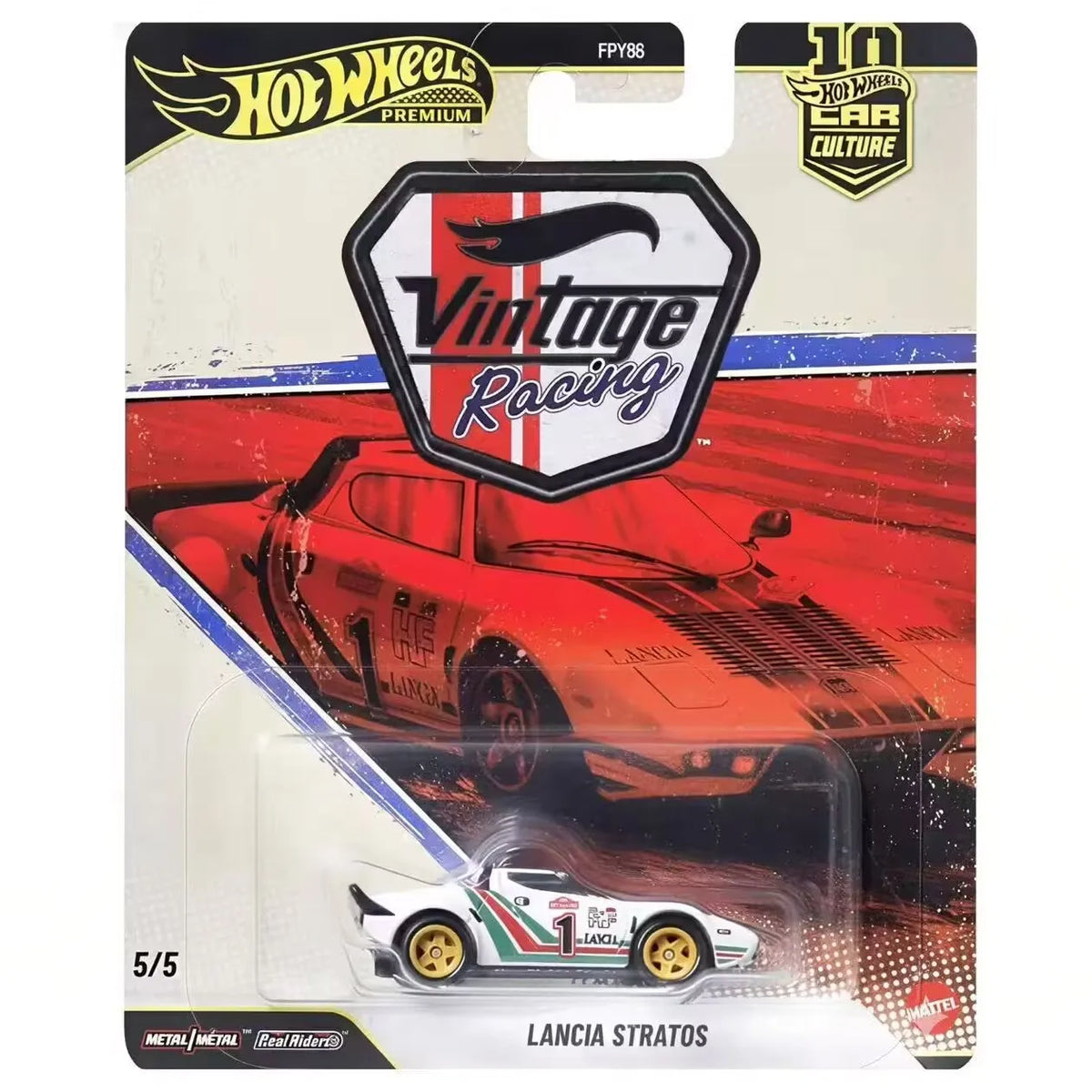Hot Wheels Premium Vintage Racing Jaguar XJS – 1:64 Scale Die-Cast Alloy Car, Classic Racing Collectible Model & Gift