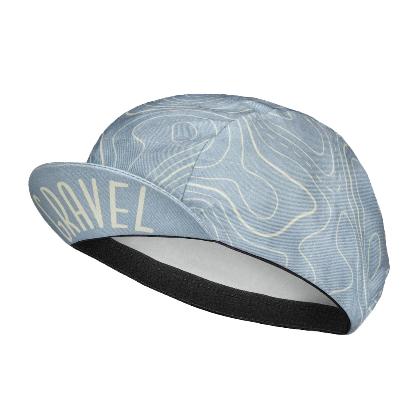 SweetMatt Retro Cycling Cap – Cartoon Beer, Coffee & Ice Cream Print Quick-Dry Polyester Sports Hat for Summer Bike Riding