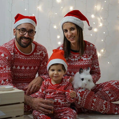 Mommy & Me Christmas Pajamas Set 2026 – Soft Cute 2-Piece Family Sleepwear for Adults & Kids, Matching Xmas Look Holiday Outfits