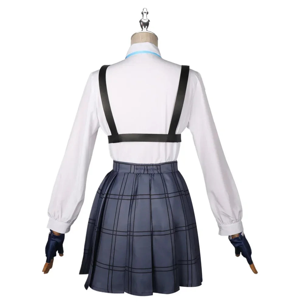 Blue Archive Takanashi Hoshino Cosplay Costume – Full Set with Wig | Anime Game Role Play Outfit