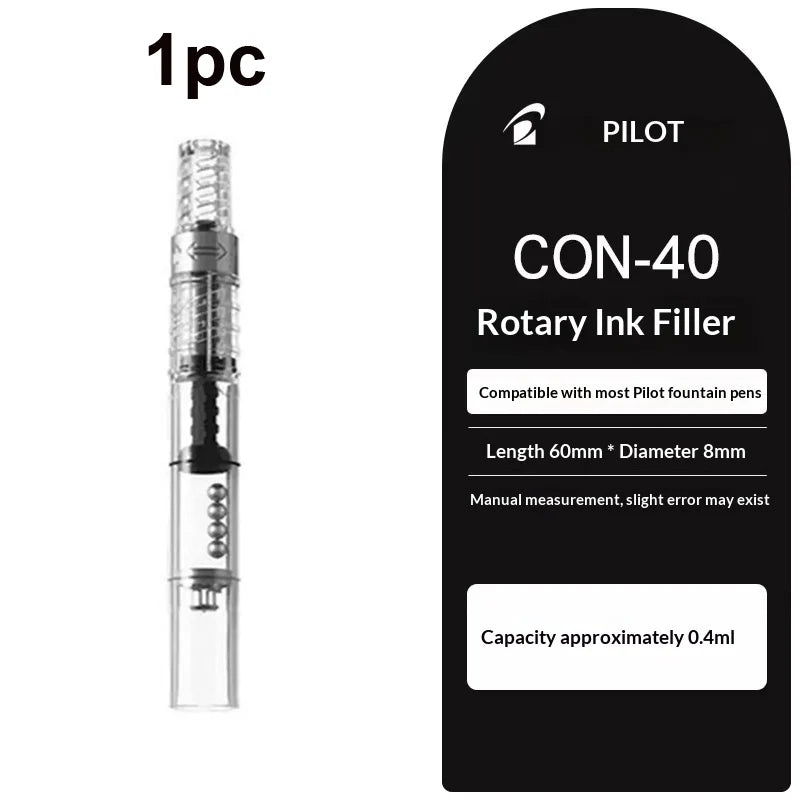 Pluma Estilográfica Pilot Kakuno – Bolígrafo de Escritura Antideslizante Fácil de Usar para Principiantes con Agarre Suave para Caligrafía, Diarios, Oficina y Colección de Papelería