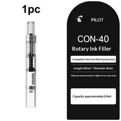 Pluma Estilográfica Pilot Kakuno – Bolígrafo de Escritura Antideslizante Fácil de Usar para Principiantes con Agarre Suave para Caligrafía, Diarios, Oficina y Colección de Papelería