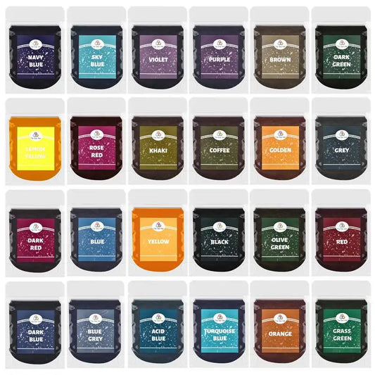 10 g de Tinte para Tela en Polvo – Tinte Textil Multiusos para Algodón, Nylon, Teñido Anudado y Restauración de Ropa