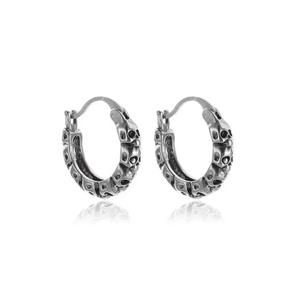 Gothic Bat Zircon Earrings – Dark Night Punk Rock Hip Hop Jewelry for Men & Women, Fashion Statement Earrings & Alternative Accessories