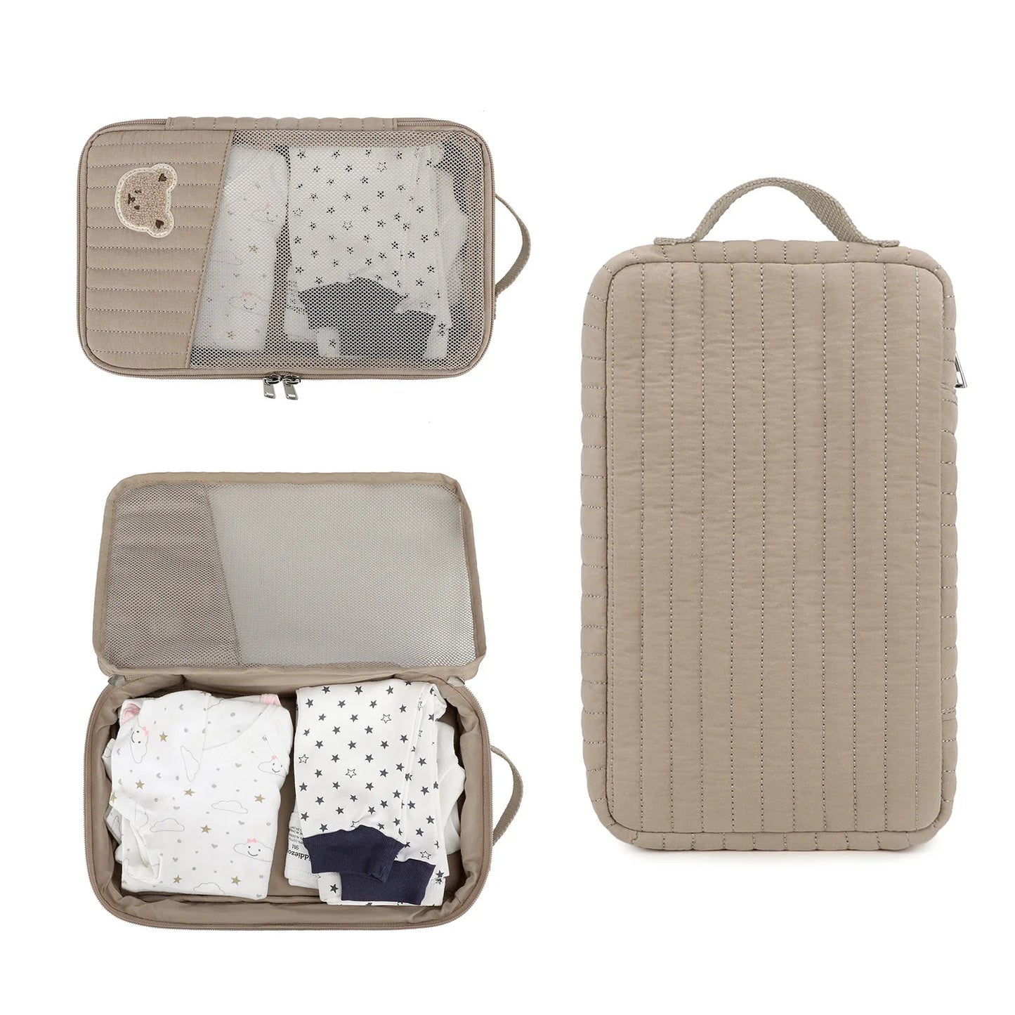 Joli sac de rangement pour couches de bébé – à suspendre à la poussette pour les couches, les vêtements, les voyages et les essentiels de la chambre de bébé