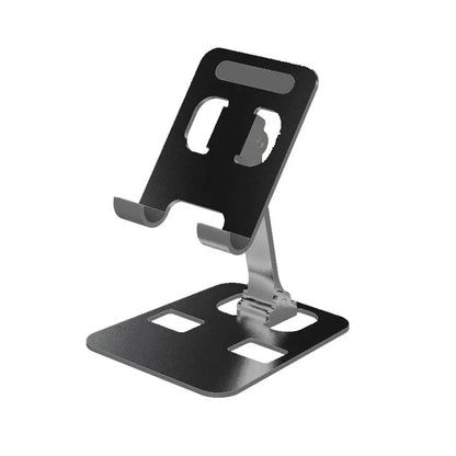 Support pliable universel en alliage d'aluminium pour téléphone et tablette – Support de bureau réglable pour appareils mobiles, accessoires de bureau et aménagement de bureau
