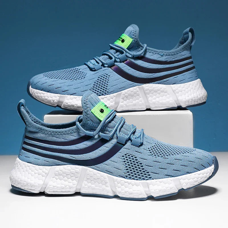 Baskets de sport décontractées pour hommes – Chaussures de course respirantes et légères, Baskets athlétiques antidérapantes pour la marche et les activités de plein air