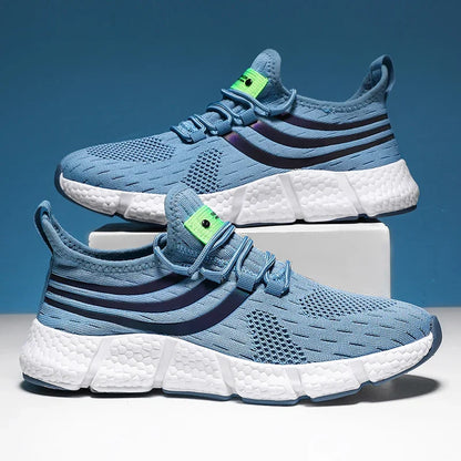 Baskets de sport décontractées pour hommes – Chaussures de course respirantes et légères, Baskets athlétiques antidérapantes pour la marche et les activités de plein air